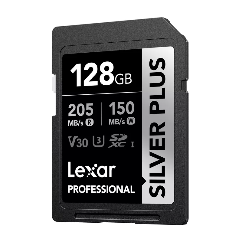 Lexar Professional SILVER PLUS SDXC 128GB muistikortti UHS-I U3 V30
