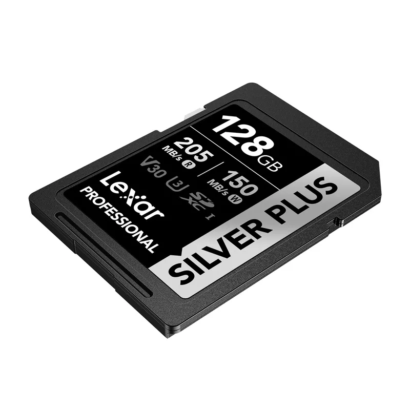 Lexar Professional SILVER PLUS SDXC 128GB muistikortti UHS-I U3 V30