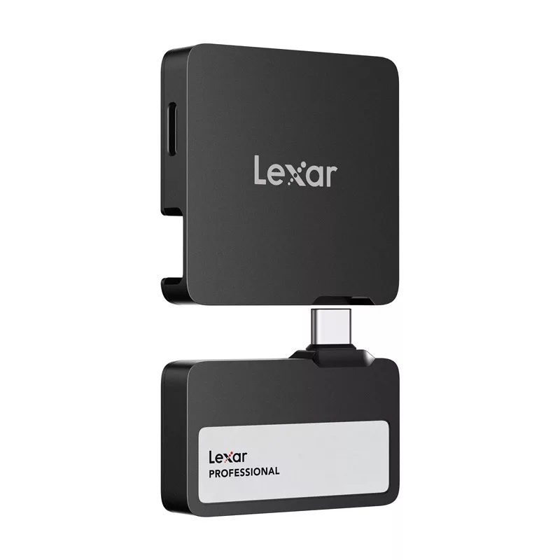 Lexar Professional SL400 2TB kannettava SSD + keskitin