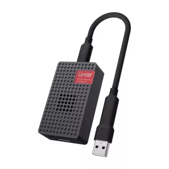 Lexar RW540 microSD Express -muistikortinlukija USB 3.2 Gen 2 Type-C tummanharmaa