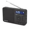Aiwa RD-40DAB/BK musta DAB+ & FM kannettava radio Bluetoothilla