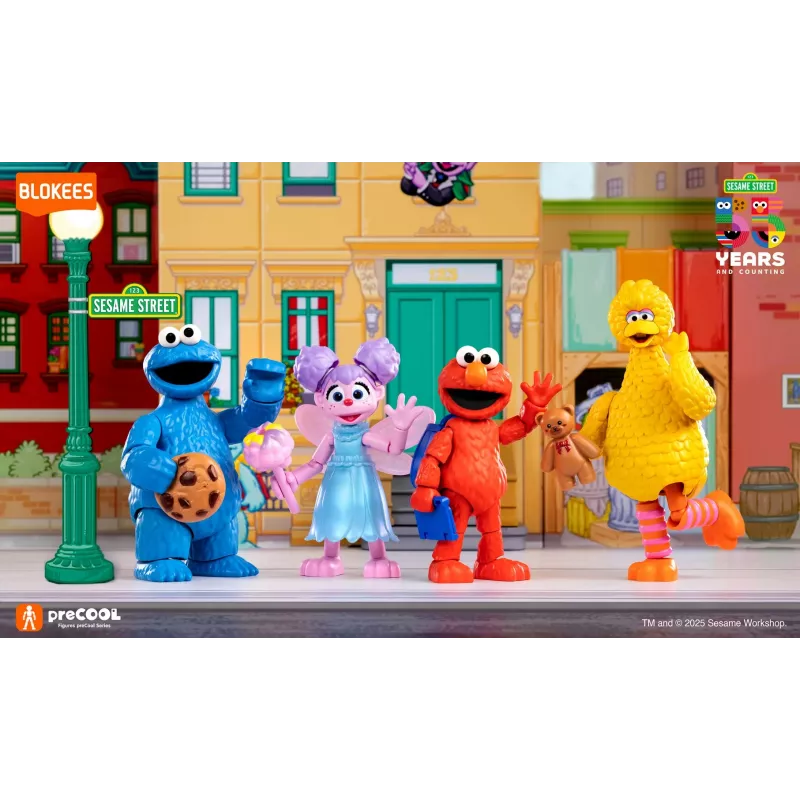 BLOKEES SESAME STREET FIGURES preCOOL S2 - ELMO rakennusfiguuri