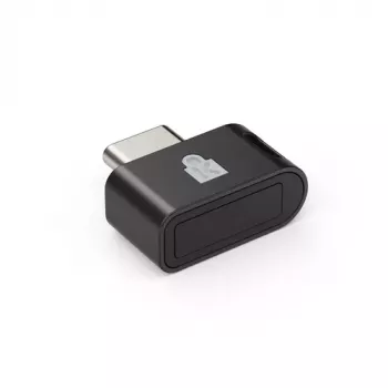 Kensington VeriMark IT 2.0 -sormenjälkilukija, USB-C, FIDO2, Windows Hello, musta