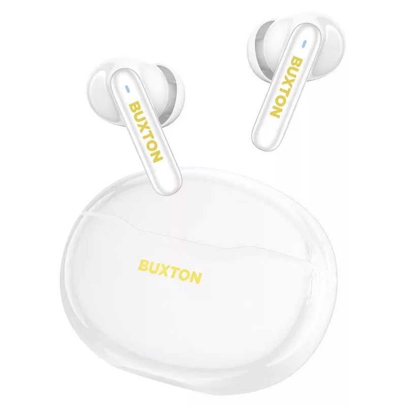 Buxton BTW 7200 Tuya langattomat in-ear-kuulokkeet latauskotelolla, valkoinen