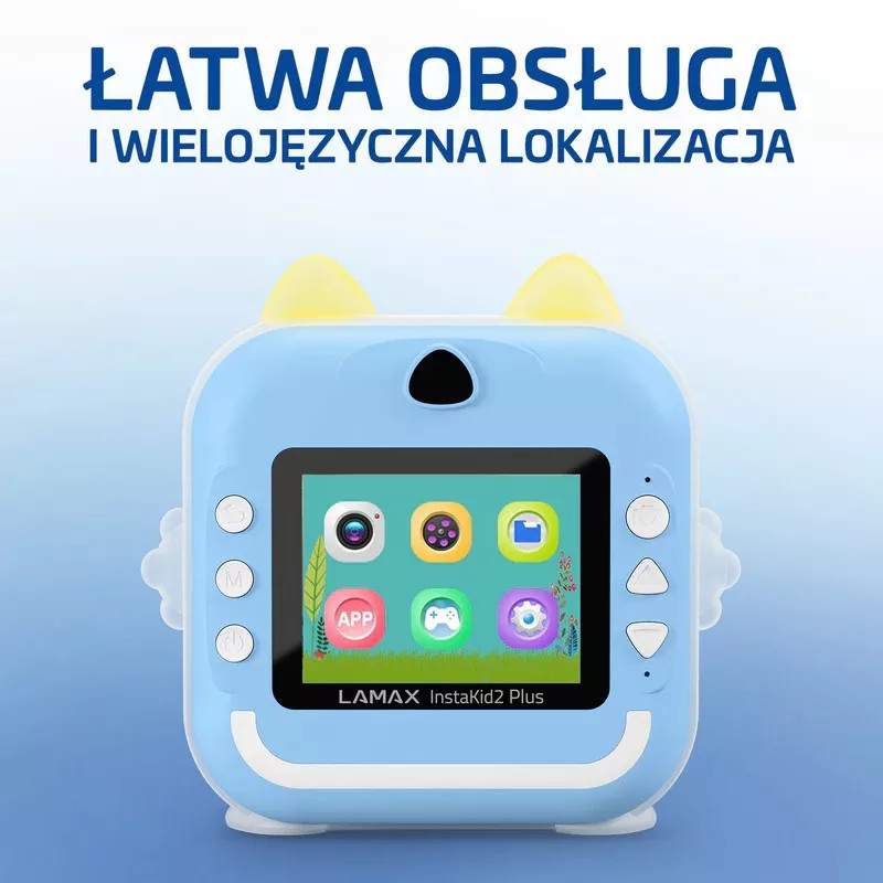 LAMAX InstaKid2 Plus lasten kamera, sininen
