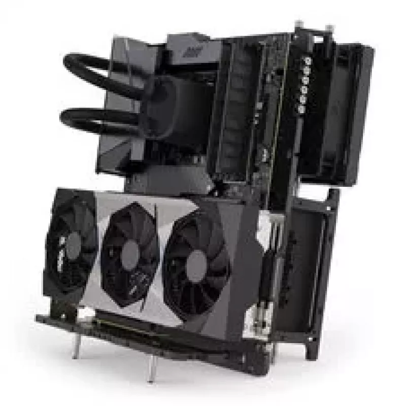 Streacom BC1 pystysuora GPU-sarja - Titan Grey