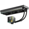 Sudokoo Energlo 360 AiO neste-CPU-jäähdytin, LCD-näyttö, ARGB - 360mm, musta