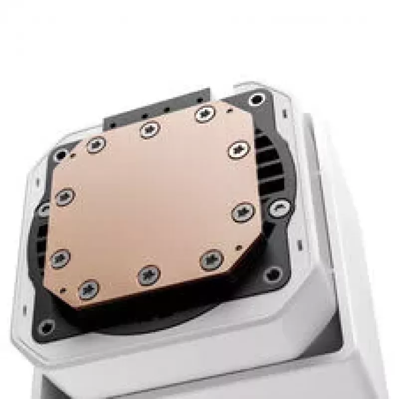 Sudokoo Energlo 360 AiO Liquid Cooler, LCD Display, ARGB - 360mm, valkoinen