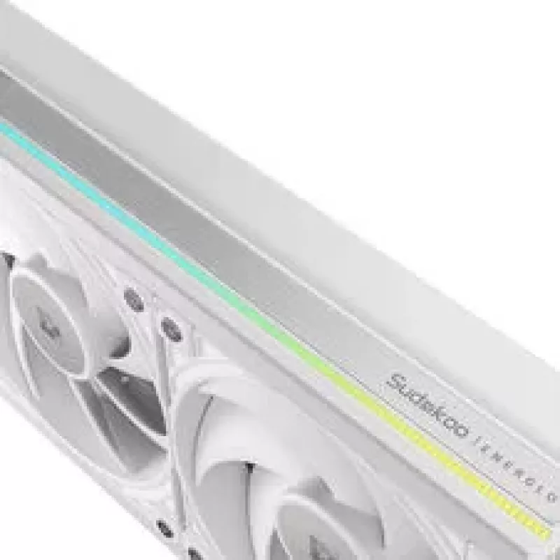 Sudokoo Energlo 360 AiO Liquid Cooler, LCD Display, ARGB - 360mm, valkoinen