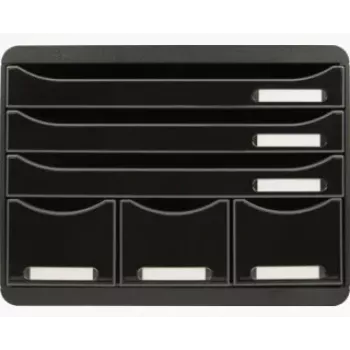Exacompta 306714D - musta - 270 mm - 355 mm - 271 mm