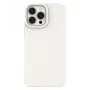 Eco Apple iPhone 14 Pro -silikonikuori biohajoava valkoinen