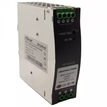 HISMART DR-120-48 DIN-kiskovirtalähde 48V 120W 2,5A