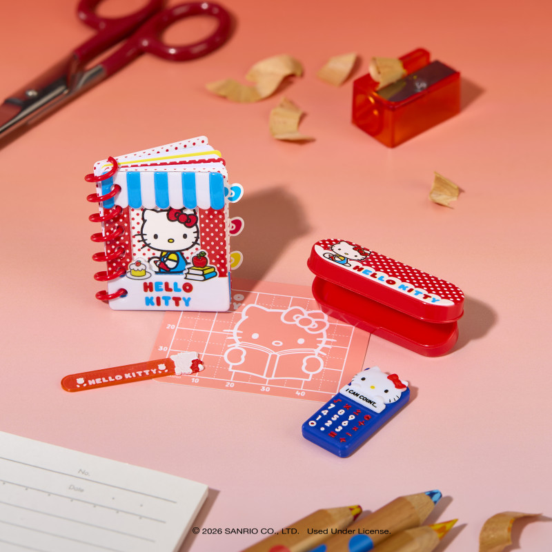MGA's Miniverse - Make It Mini SANRIO Hello Kitty sarja 4 sokkikapseli DIY-askartelusetti