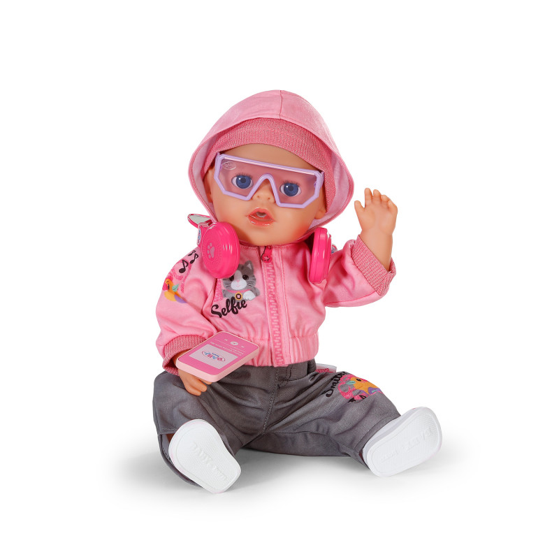 ZAPF CREATION Zapf Baby born Cool Girl asu 43cm