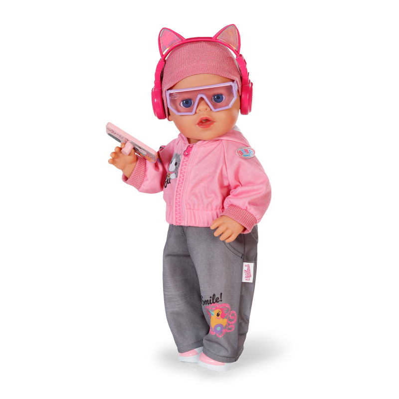 ZAPF CREATION Zapf Baby born Cool Girl asu 43cm