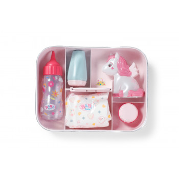 ZAPF CREATION BABY born nukkumaanmenosetti – 3-osainen nuken yöpuku, hattu & tutti 43 cm nukeille