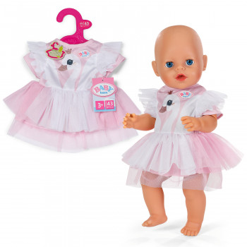ZAPF CREATION BABY born joutsenmekko 43cm nuken asu