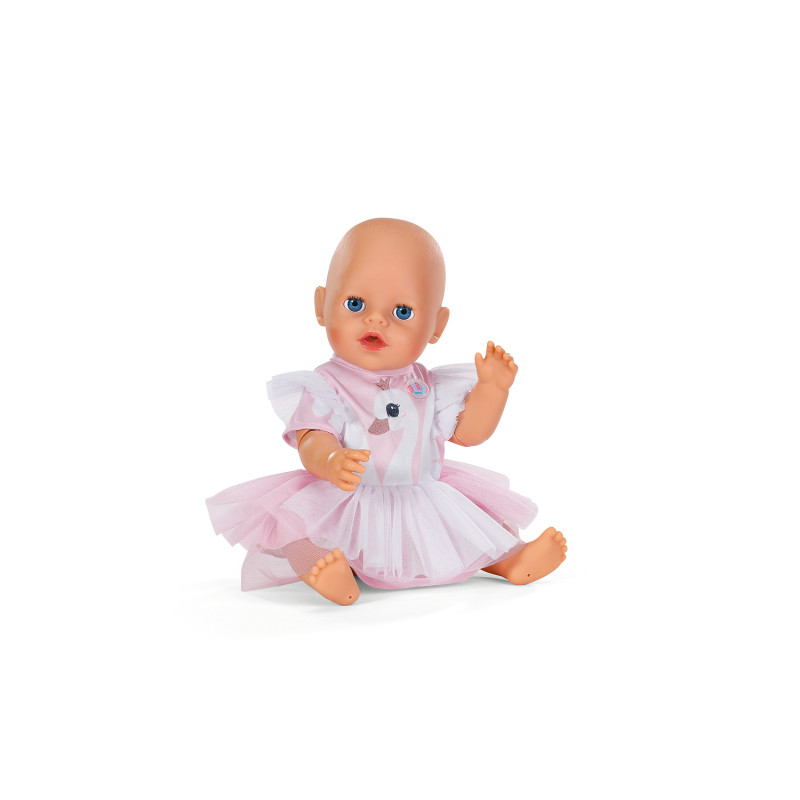 ZAPF CREATION BABY born joutsenmekko 43cm nuken asu