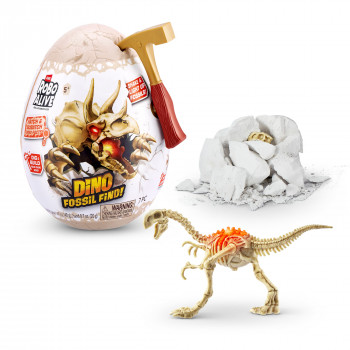 Zuru Robo Alive Mini Dino Fossil Find -kaivusarja keräilyhahmolla (lajiteltu)