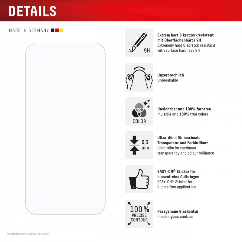 DISPLEX Smart Glass näytönsuoja Xiaomi 17T Pro -puhelimelle, E.V.I. 02340