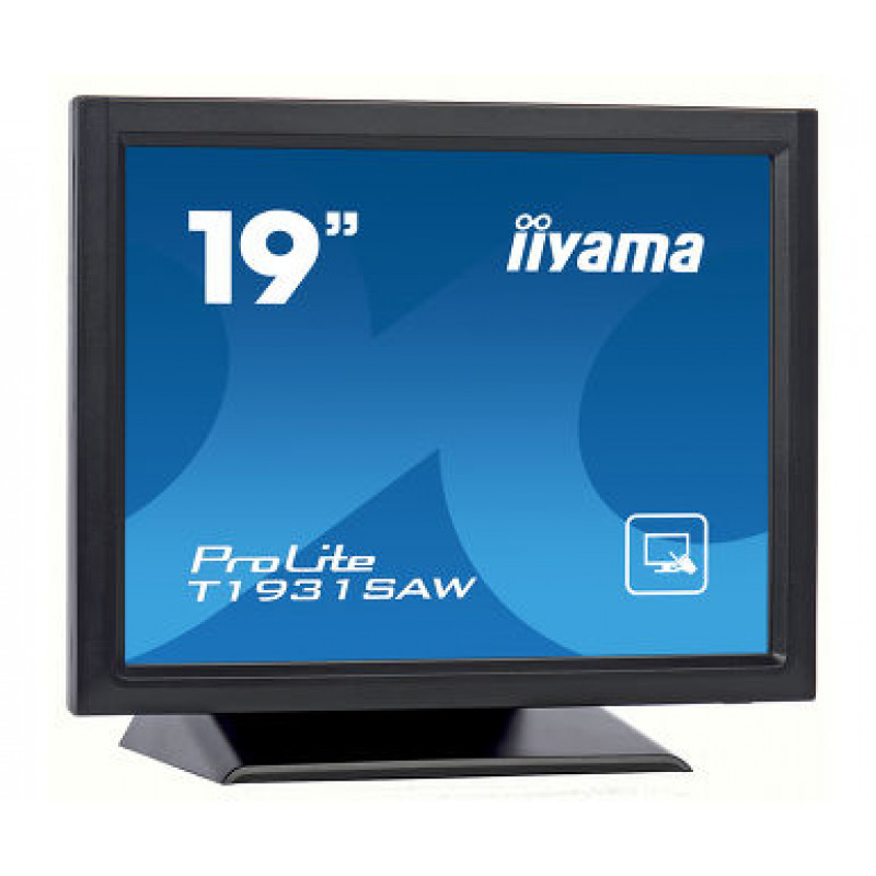 Iiyama ProLite T1931SAW-B5 19 inch SXGA 5:4 TN LED kosketusnäyttö (musta)