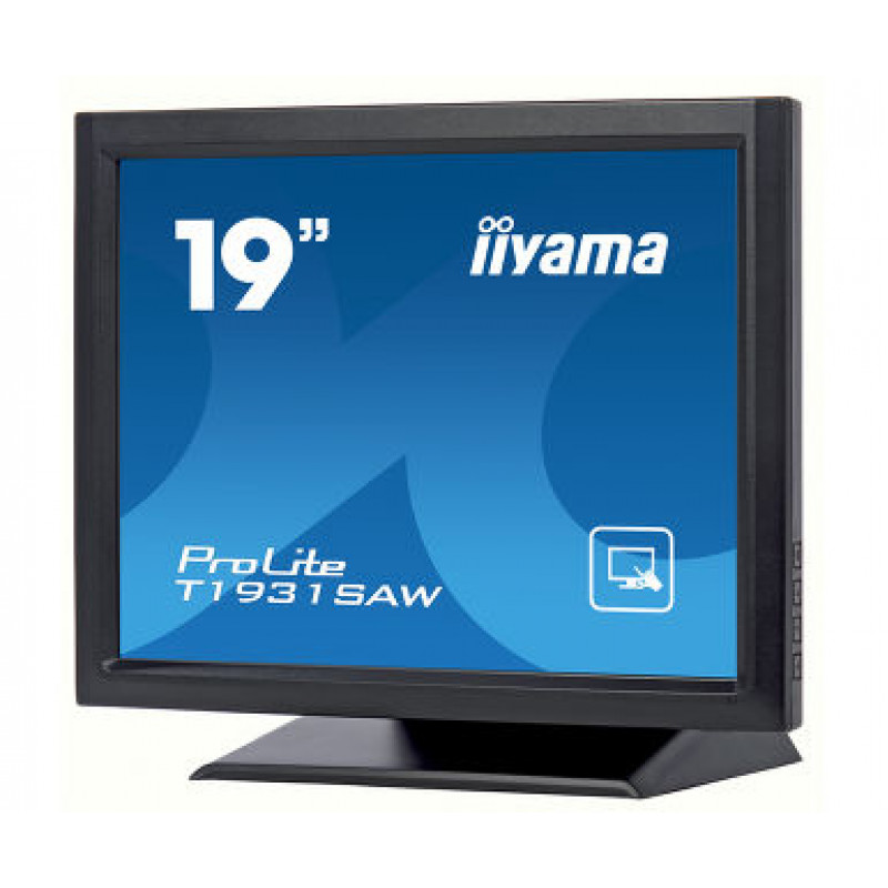 Iiyama ProLite T1931SAW-B5 19 inch SXGA 5:4 TN LED kosketusnäyttö (musta)