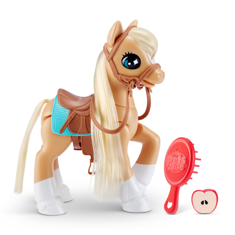 Zuru Pets Alive Magical Pony tallilla – interaktiivinen elektroninen yksisarvislelu