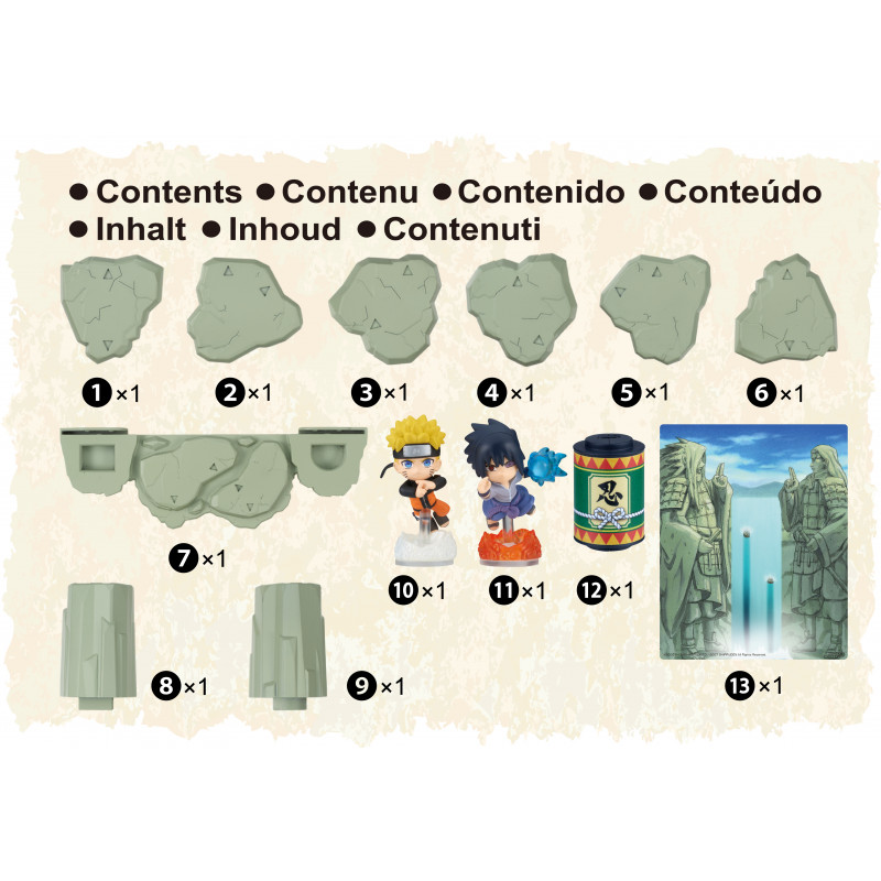 HERMA Naruto Episode 695 Naruto vastaan Sasuke DVD-boksisarja