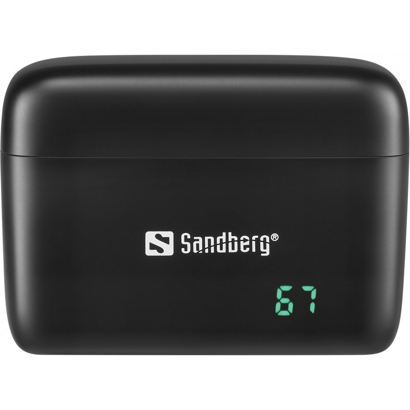 SANDBERG Streamer USB-C langaton mikrofoni x2 - kaksimikrofonisetti - 20 Hz - 20 kHz