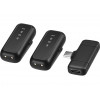 SANDBERG Streamer USB-C langaton mikrofoni x2 - kaksimikrofonisetti - 20 Hz - 20 kHz