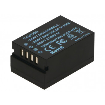 2-POWER DBI1012A 10,8V 1300mAh Li-Ion-vara-akku Panasonic Lumix DMC-FZ7/FZ8/FZ18/FZ28/FZ30/FZ35/FZ38 & Leica V-LUX 1