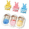 Sylvanian Families kolmoset aloituspaketti - vauvanhoitotarvikkeiden leikkisarja