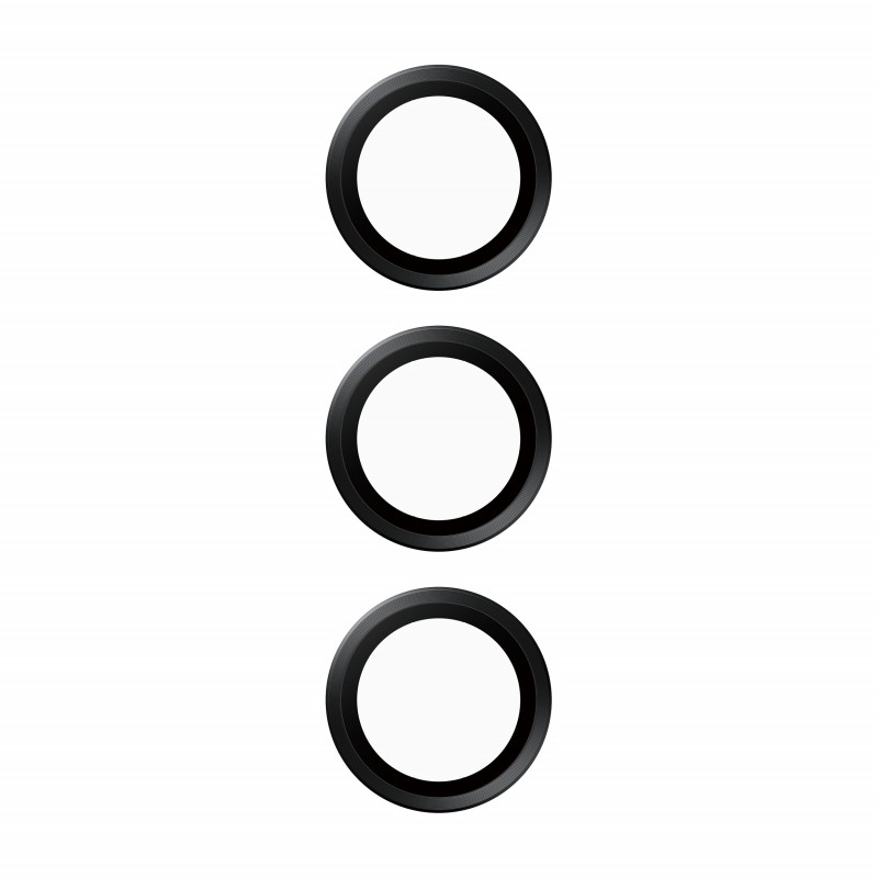PanzerGlass Hoops -kameran linssinsuoja Samsung Galaxy A25 5G:lle, musta