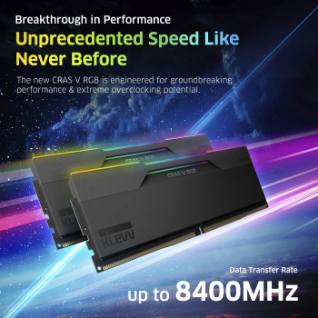 KLEVV CRAS V RGB 32GB (2x16GB) DDR5 6000MHz CL30 muistisarja
