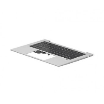HP Pavilion 15-CS UK hopeinen taustavalaistu näppäimistö rannetuki top cover -kokoonpano (N45442-031)
