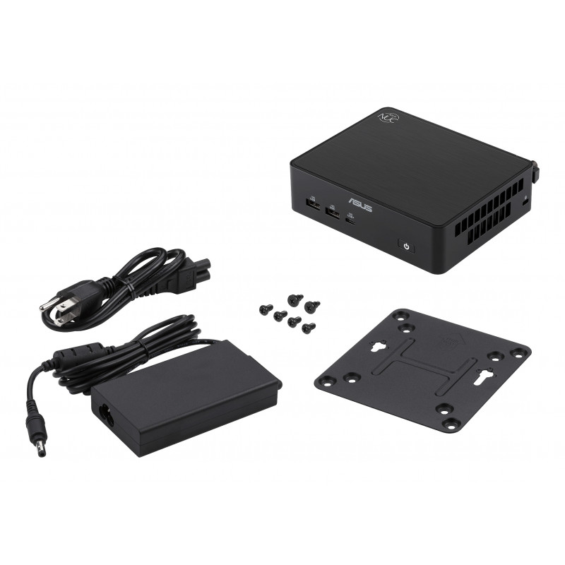 ASUS NUC 16 minitietokone RNUC16WCKC3072C2, Intel Core 3 304, 16GB DDR5, 256GB SSD, Wi-Fi 7, Windows 11 Pro
