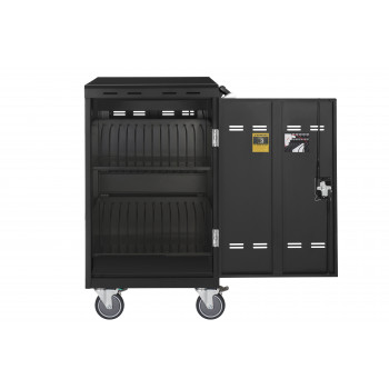 LEBA Flex 24 kannettavien tietokoneiden trolley 24 kannettavalle 15,6