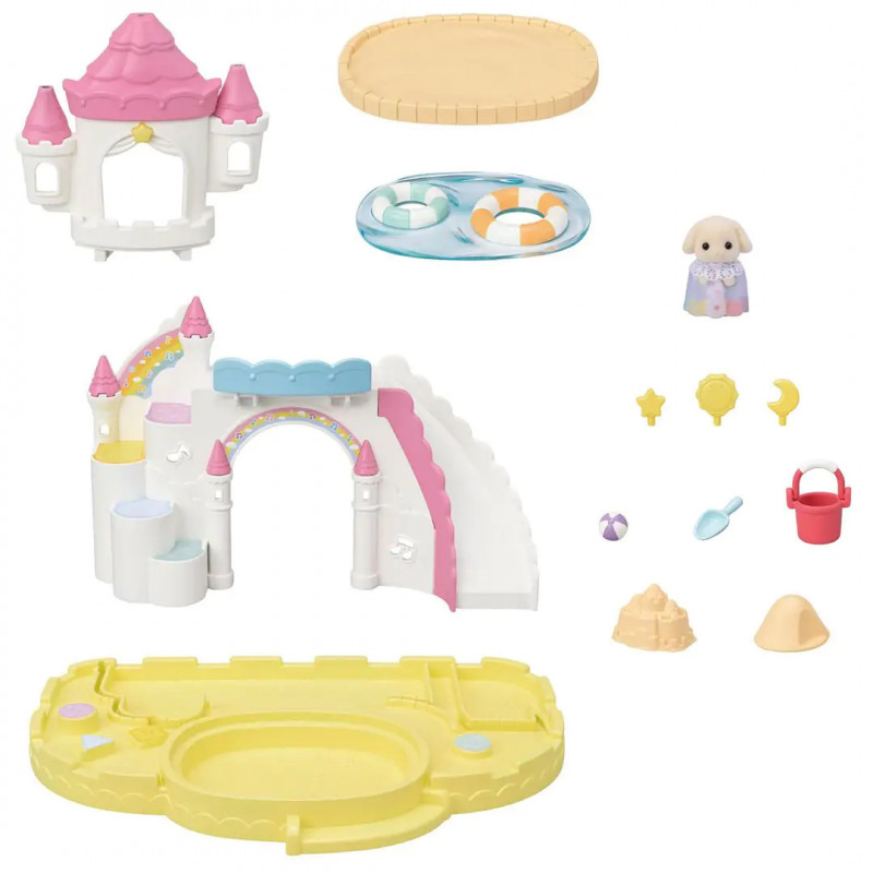 EPOCH Sylvanian Families Kindergarten hiekkalaatikko & allas leikkisarja
