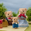 EPOCH Sylvanian Families Biscuit Bear perhe - 4 keräilyfiguuria
