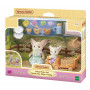 EPOCH Sylvanian Families aurinkoinen piknik-setti - fennekkikettu sisko & vauva