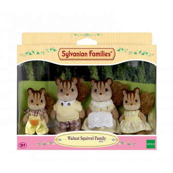 Epoch Sylvanian Families pähkinäoravaperhe figuurisarja