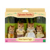 Epoch Sylvanian Families pähkinäoravaperhe figuurisarja