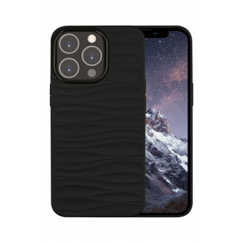 dbramante1928 Dune iPhone 14 Pro -kotelo musta täysnahka