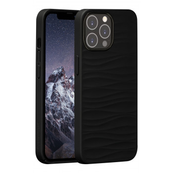 dbramante1928 Dune iPhone 14 Pro -kotelo musta täysnahka