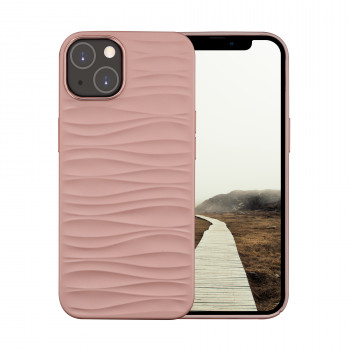 dbramante1928 Dune nahkakotelo iPhone 14 - pinkki