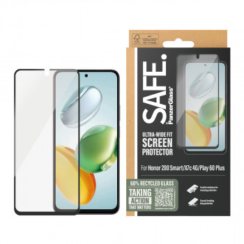SAFE by PanzerGlass Honor 200 SmartScreen-suojus Ultra-Wide Fit SARNUWFG18200
