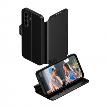 PANZERGLASS CARE lompakkokotelo jalustalla Samsung Galaxy A27 5G:lle, läpinäkyvä