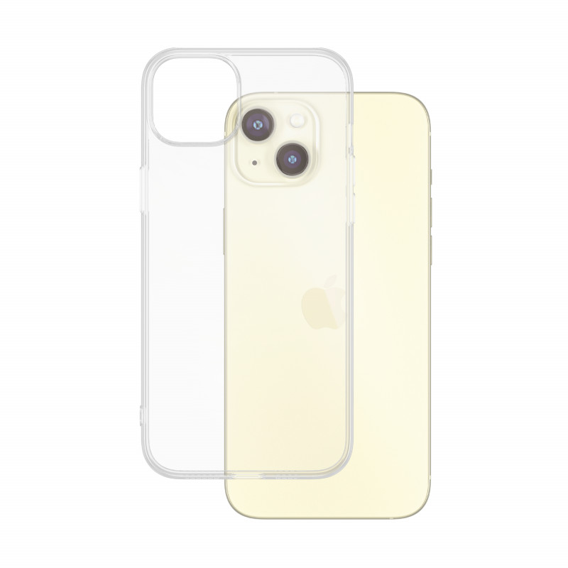 SAFE by PanzerGlass iPhone 15 Plus kova kuori läpinäkyvä 100% kierrätettyä TPU:ta
