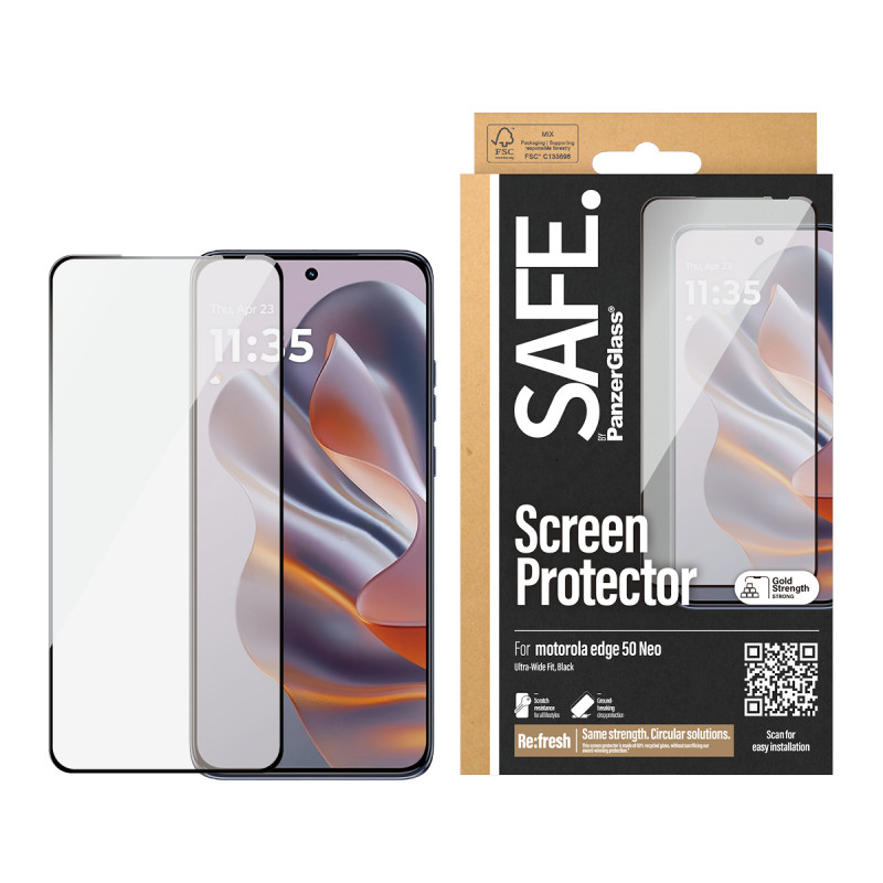 SAFE by PanzerGlass Motorola Edge 50 Neo näytönsuojus Ultra-Wide Fit SAFE95985