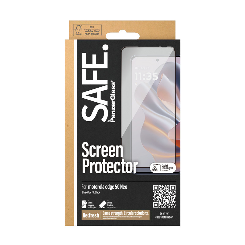 SAFE by PanzerGlass Motorola Edge 50 Neo näytönsuojus Ultra-Wide Fit SAFE95985